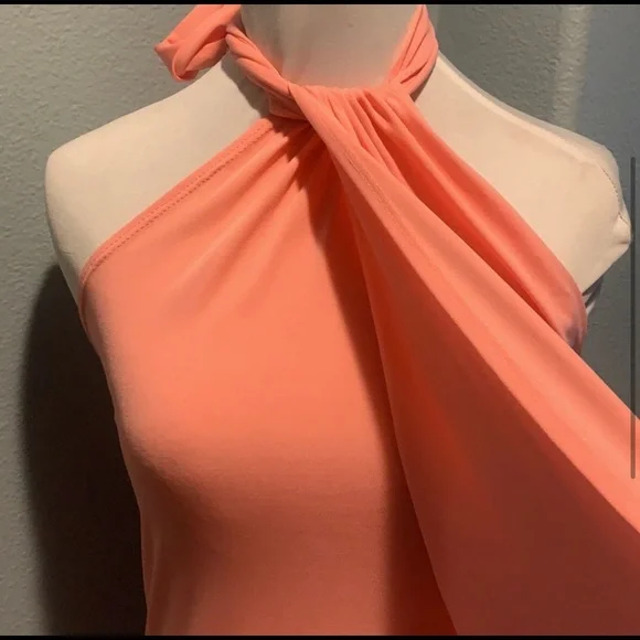 VENUS SWIMWEAR WATERFALL DRAPED MAXI DRESS - Picture 8 of 9